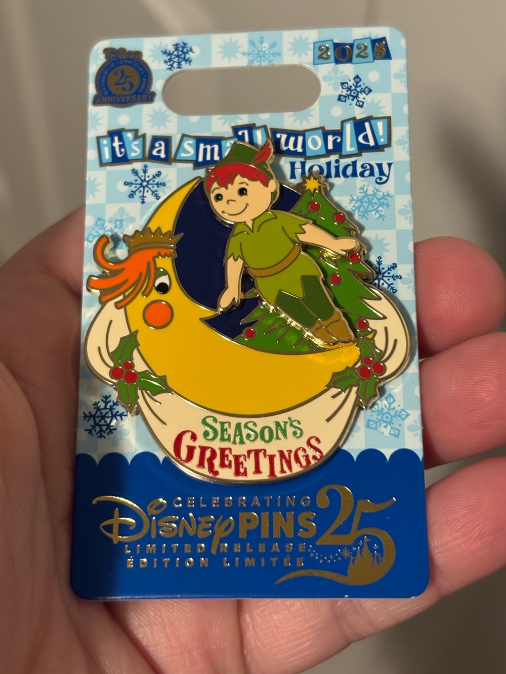 Disney - it’s a small world Holiday 2025 Pin